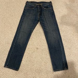 Levi Strauss & Co. Dark Wash Blue Jeans